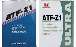 Honda ATF Z1: характеристики и область применения в автомобилях
