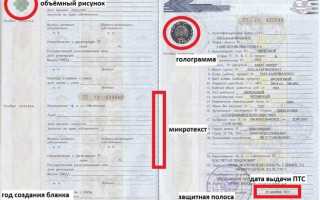 Стоп подделка! Как проверить ПТС?