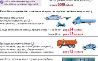 Когда проходить техосмотр нового автомобиля: правила, порядок и сроки