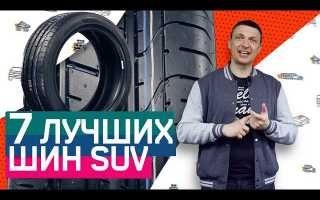 Лучшая резина для кроссоверов на лето 2020