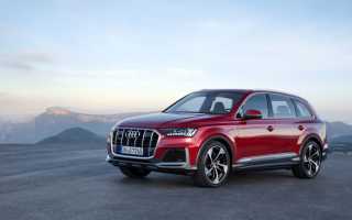 Обзор нового мощного Audi Q7 2020 года после рестайлинга