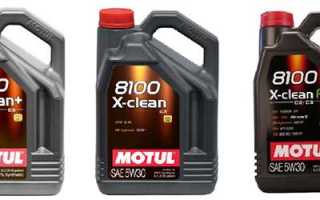 Motul 8100 5W-30 X-clean: свойства, применение и характеристики масла
