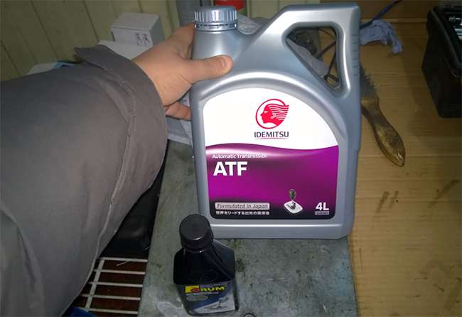 новая ATF смазка для АКПП