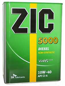 Моторное масло zic SD 5000