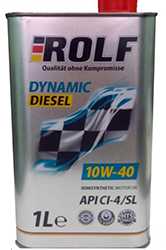 Рольф 10w 40 Dynamic Diesel 