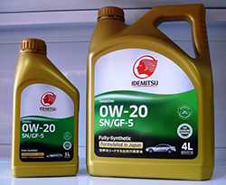 Idemitsu 0W-20 SN/GF-5