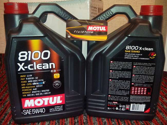 отличие оригинала и подделки Motul 8100 5W-30 X-clean