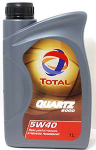Масло Quartz 9000 Energy 5W 40 в литровой таре