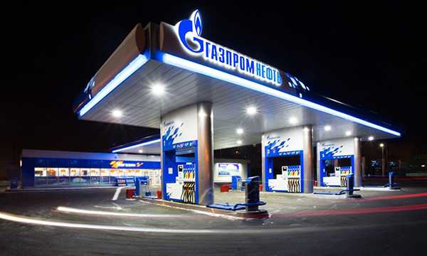 заправочная станция Газпромнефть