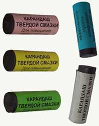 твердая смазка в виде карандаша