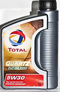 литровая канистра total quartz 9000 future nfc 5w 30
