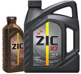 ZIC марки X7 LS 5W-30
