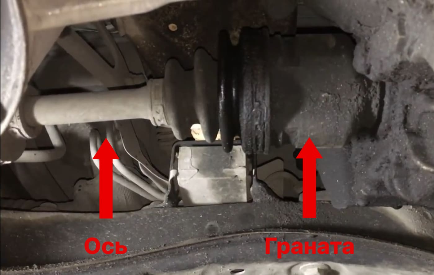 ось привода