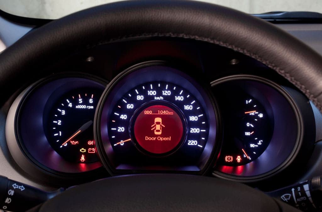 приборная панель Киа Рио