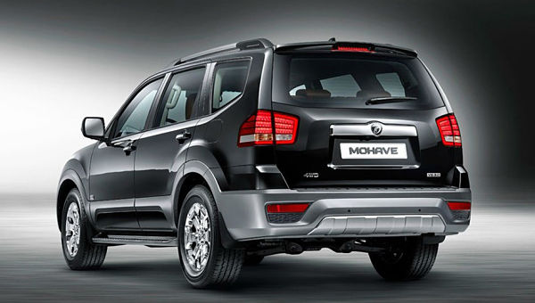 KIA Mohave вид сзади