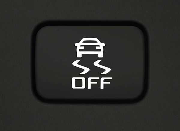 значок TCS на приборной панели автомобиля