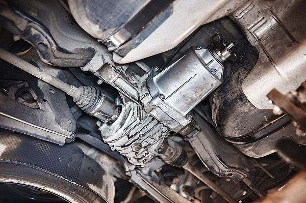 Вискомуфта в качестве межосевого дифференциала