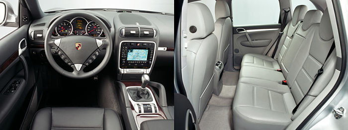 дизайн салона Порше Кайен