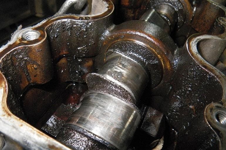 изношенный мотор