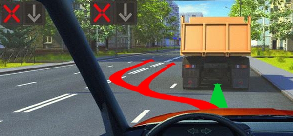 красный крестик реверса