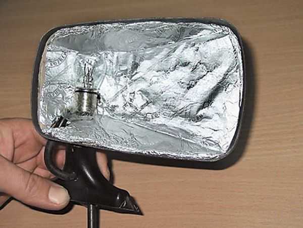 ламповый подогрев зеркал