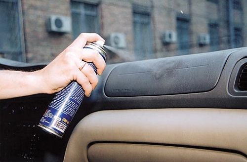 очистка пластиковых панелей машины