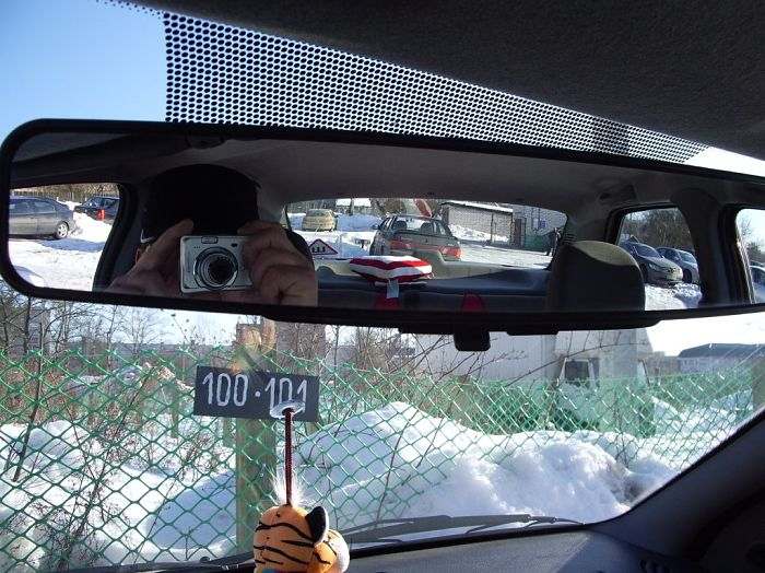 панорамное зеркало