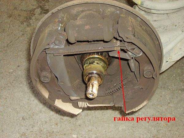 задняя ступица lanos