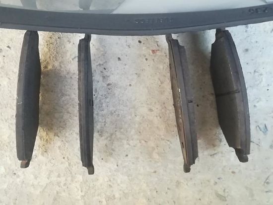 износ накладок