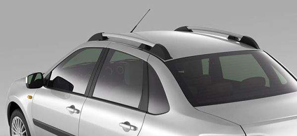 металлопластиковый рейлинг на крыше машины