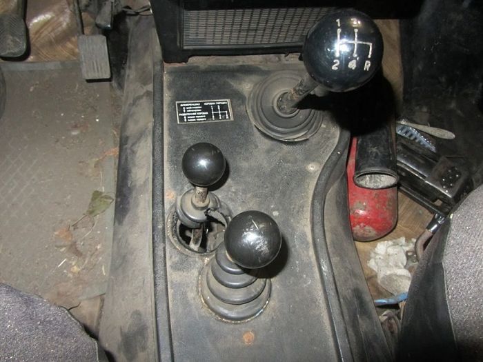 ручной привод раздаточной коробки