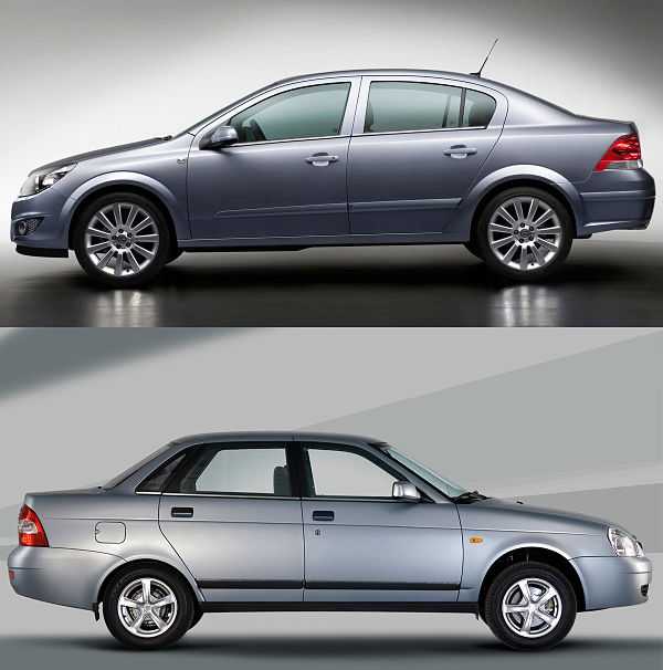 седан и хэтчбек