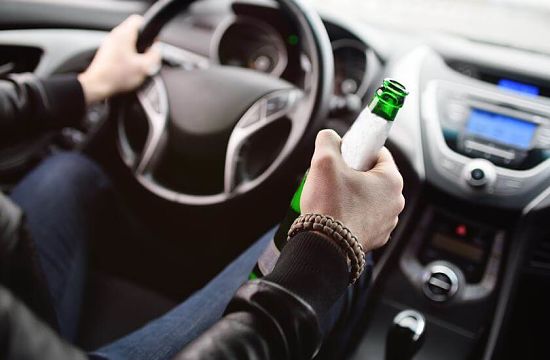 шофер с пивом