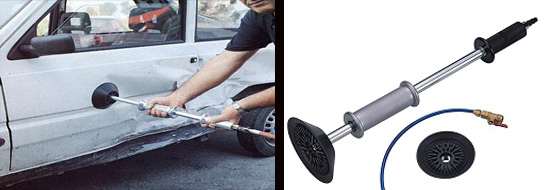 Вакуумная вытяжка для ремонта кузова