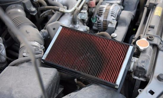 воздушный фильтр в масле