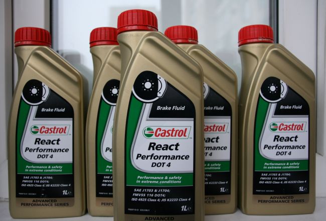 О продукте Castrol React DOT 4