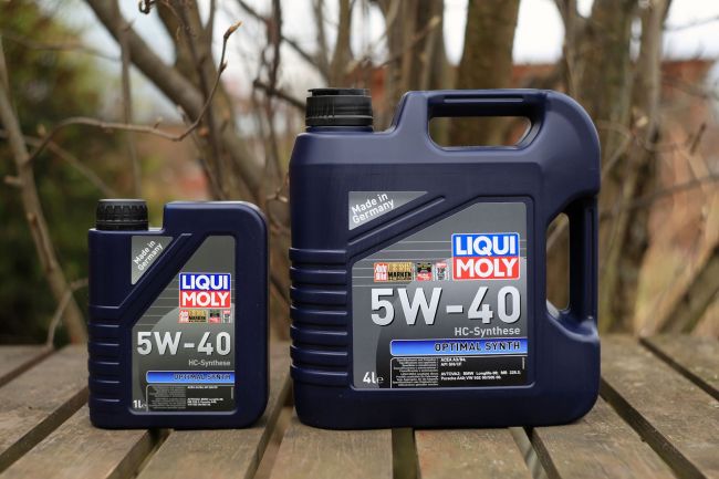 Масло LIQUI MOLY Optimal Synth 5W-40 и его применение