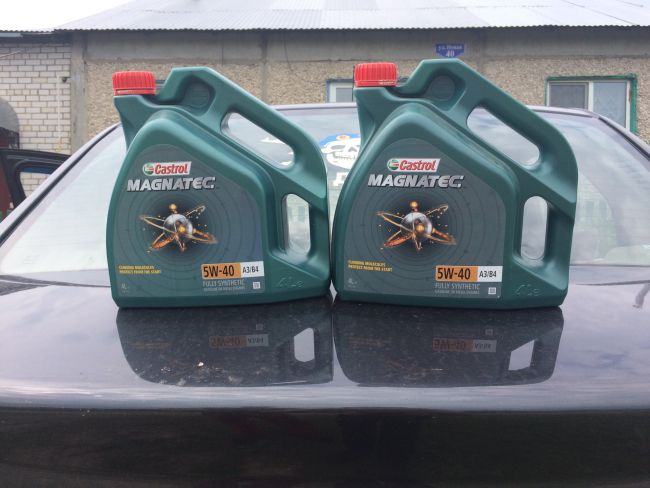 Применение масла Castrol Magnatec Diesel 5W-40 DPF.