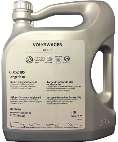 Все что нужно знать про масло VW LongLife III 5W-30