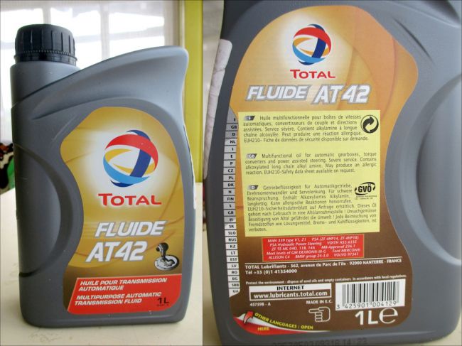 Как применяется масло Тотал Флюид