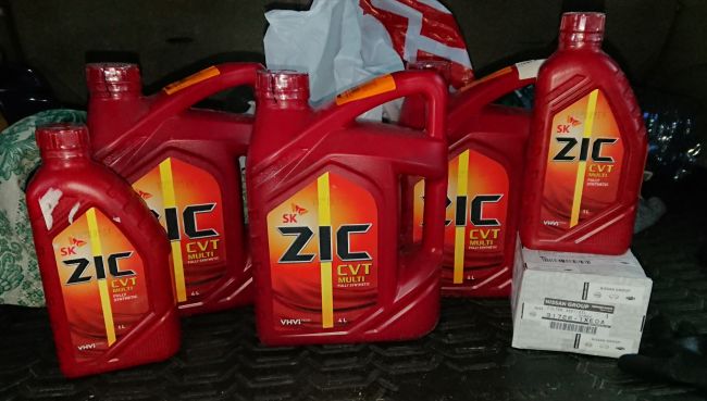 Что из себя представляет смазка ЗИК CVT?