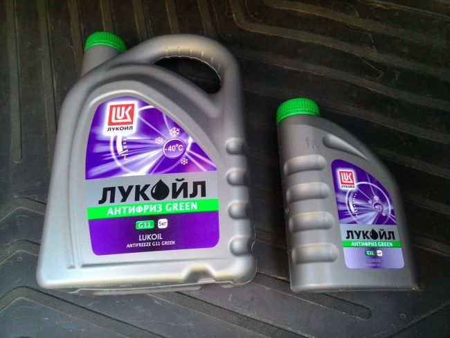 антифриз лукойл