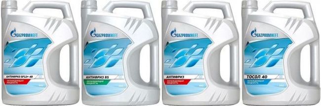Общая характеристика продукта GAZPROMNEFT Antifreeze 40