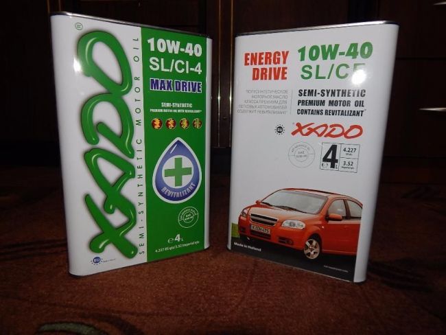 Характеристики продуктов