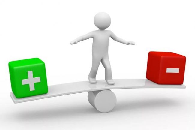 Плюсы и минусы: