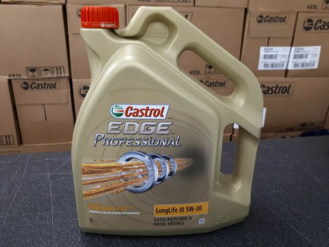 Особенности использования Castrol EDGE Professional LongLife 3 5W30