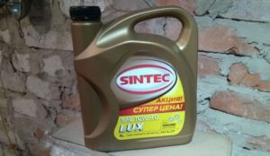 КРАТКОЕ ОПИСАНИЕ МАСЛА SINTEC