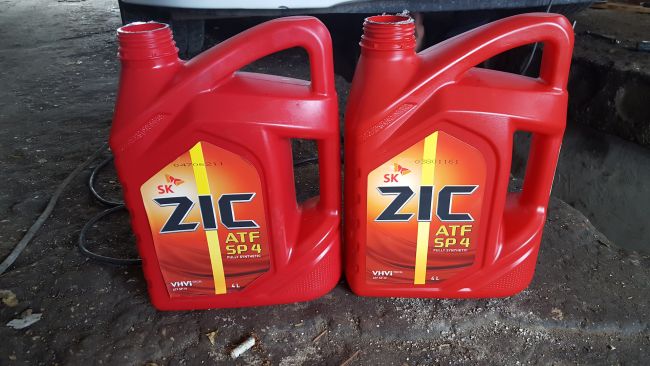 Что из себя представляет трансмиссионная жидкость ZIC ATF SP 4